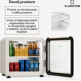 Klarstein Audrey Evo hladnjak za pića | 39 x 38 cm | LED unutarnja rasvjeta | 75 W | 42 dB | shoptok.hr