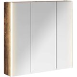  Kupaonski ormar s ogledalom Dimljeni hrast 73.5 x 15.5 x 70 cm | shoptok.hr