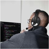 Logilink Stereo headset with controller, 1x USB-A plug, boom microphone, black | ePonuda.com