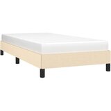  Posteljni okvir krem 90x200 cm blago, (20723532) | Shoptok.si
