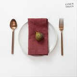 Linen Tales Laneni ubrusi u setu 2 kom 40x40 cm Marsala – Cijene