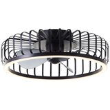 Brilliant LED stropno svetlo sa ventilatorom CAPO LED/36W/230V crno + daljinski upravljač | Eponuda.com