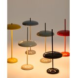 Kave Home Modra LED zatemnitvena namizna svetilka s kovinskim senčilom (višina 35 cm) Porte – | Shoptok.si