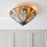 Endon 70241 - Plafonsko svetlo Tiffany HECTOR 2xE27/60W/230V Ø 40 cm | Eponuda.com
