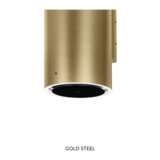 CIARKO DESIGN zidna napa TUBUS GOLD STEEL | shoptok.hr