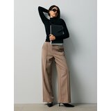 Sinsay Wide leg hlače s mješavinom viskoze | shoptok.hr
