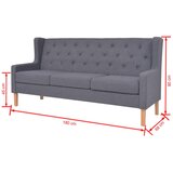  Trosjed od tkanine tamnosivi | Eponuda.com