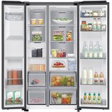 Samsung RS70F65KEFEF Stran ob strani z vodnim rezervoarjem, No Frost+, temni inox | Shoptok.si