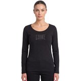 Leone 1947 Majice z dolgimi rokavi Woman Long Sleeves Everyday Črna Cene