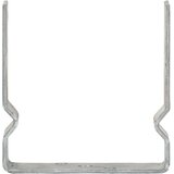  Sidra za ogradu 12 kom srebrne 14x6x15 cm pocinčani čelik | shoptok.hr