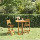 stol 75 x 75 x 110 cm od masivnog bagremovog drva