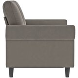  Dvosjed svjetlosivi 120 cm baršunasti | Eponuda.com