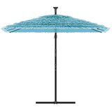  Vrtni suncobran s čeličnom šipkom plavi 246x246x230 cm | Eponuda.com