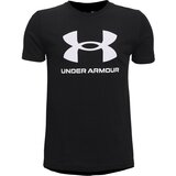 Under Armour sportstyle logo ss, majica za dečake, crna 1363282 Cene