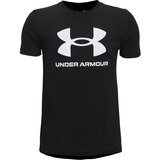 Under Armour sportstyle logo ss, majica za dečake, crna 1363282 Cene