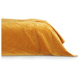 AmeliaHome Rumeno posteljno pregrinjalo Laila Honey, 260 x 240 cm Cene