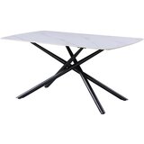 Mömax jedilna miza mailand, bela, 160 x 90 cm | Shoptok.si