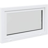  Prozor za podrum RISOR 100 x 60 cm PVC i staklo Bijela | shoptok.hr