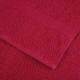  Ručnici za saunu SOLUND 10 kom crveni 80 x 200 cm 600 gsm | shoptok.hr