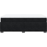  box spring s madracem crni 120 x 190 cm baršunasti | shoptok.hr