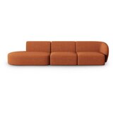 Milo Casa Sofa od šenila boja terakote s desnim kutom 311 cm Paolo – Cijene