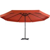  Vanjski suncobran s prijenosnim postoljem boja cigle | shoptok.hr