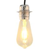 vidaXL Obeski za svetilke 2 kosa Satin Nickel E27 | Shoptok.si