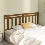  Uzglavlje za krevet boja meda 186 x 4 x 100 cm masivna borovina | shoptok.hr