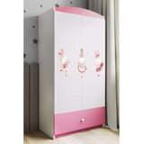  Dječji ormar - ZEKO S LEPTIRIMA - rozi | shoptok.hr