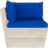  Vrtna kutna sofa od paleta s jastucima impregnirana smrekovina | shoptok.hr