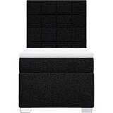  Box spring krevet s madracem crni 90x190 cm od tkanine | shoptok.hr