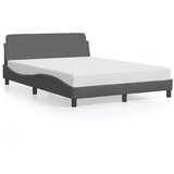  Okvir za krevet Dover tamnosivi 137x190 cm od tkanine | shoptok.hr