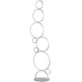  Ondaluce - LED prigušiva stojeća lampa POIS LED/52W/230V 160 cm srebrna | Eponuda.com