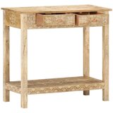  Konzolni stol 80 x 35 x 74 cm od masivnog drva manga | Eponuda.com