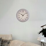 Wallity Zidni sat Alfa, 31x31 cm, srebrne boje | Eponuda.ba