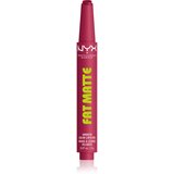 NYX Professional Makeup Fat Matte ruž za usne 12 blush blanket Cene