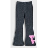 Sinsay Pamučne flare tajice Barbie | shoptok.hr