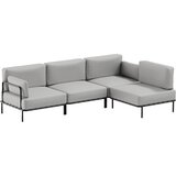 Sit Sit Svetlo siv vrtni modularni kavč 234 cm Salve – | Shoptok.si