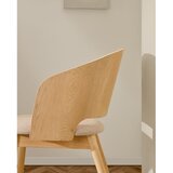 Kave Home Jedilni stol v naravni barvi Senoa – | Shoptok.si
