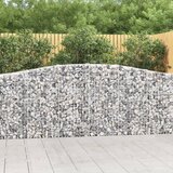 vidaXL Obokane gabion košare 5 kosov 400x30x100/120cm pocinkano železo Cene