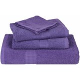  Ručnici za ruke FROGN 4 kom. ljubičasti 50x100 cm 360 g/m² | shoptok.hr