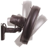 Lucci air 213125 - Zidni ventilator BREEZE 55W/230V, crna/smeđa, sa daljinskim upravljačem | Eponuda.com
