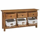 Maison Chic Komoda - Predalnik iz trden mahagonij 100x30x50 cm, (21715810) Cene