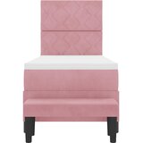  Krevet s opruga kutije Ružičasta 200 x 80 cm Baršun | shoptok.hr