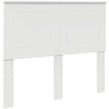  Konstrukcija postelje Bela 120 x 200 cm Masivno borovo les, (5000104305) | Shoptok.si