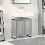  Kupaonski ormar Siva Sonoma 60 x 30 x 60 cm Konstruirano drvo | shoptok.hr