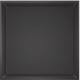  Vrtna saksija 2 kom. Crna 40 x 40 x 75 cm Čelična vrata | shoptok.hr