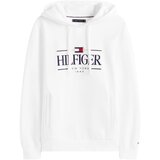 Tommy Hilfiger Puloverji ICON HILFIGER HOODIE MW0MW39586 Bela Cene