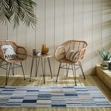 Flair Rugs Rumena/modra notranja in zunanja preproga 80x230 cm Rosco Geo – | Shoptok.si