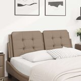  Jastuk za uzglavlje boja cappuccina 140 cm od umjetne kože | shoptok.hr